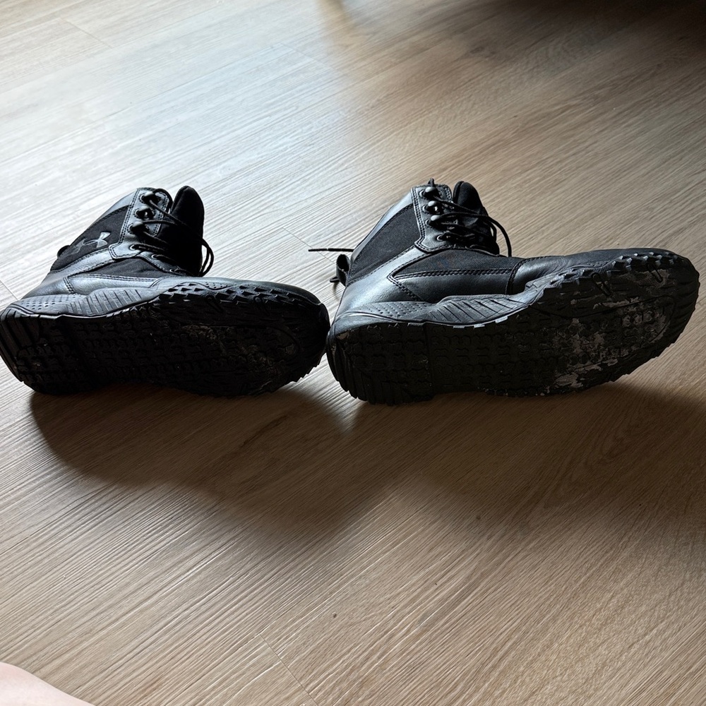 Under Armour Men's Black Combat Boots - Picture 4 of 4